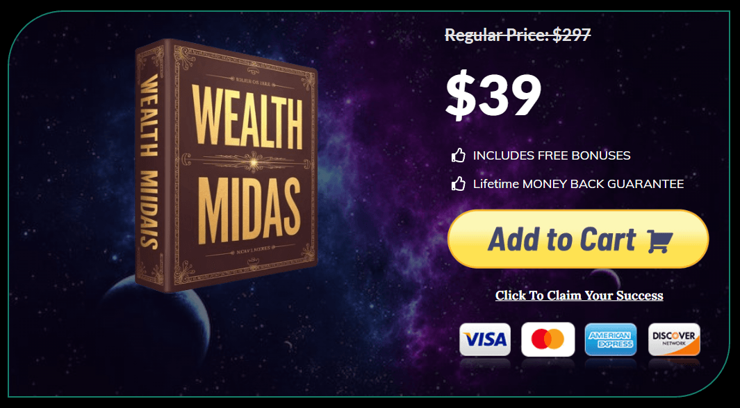 Wealth Midas pricing