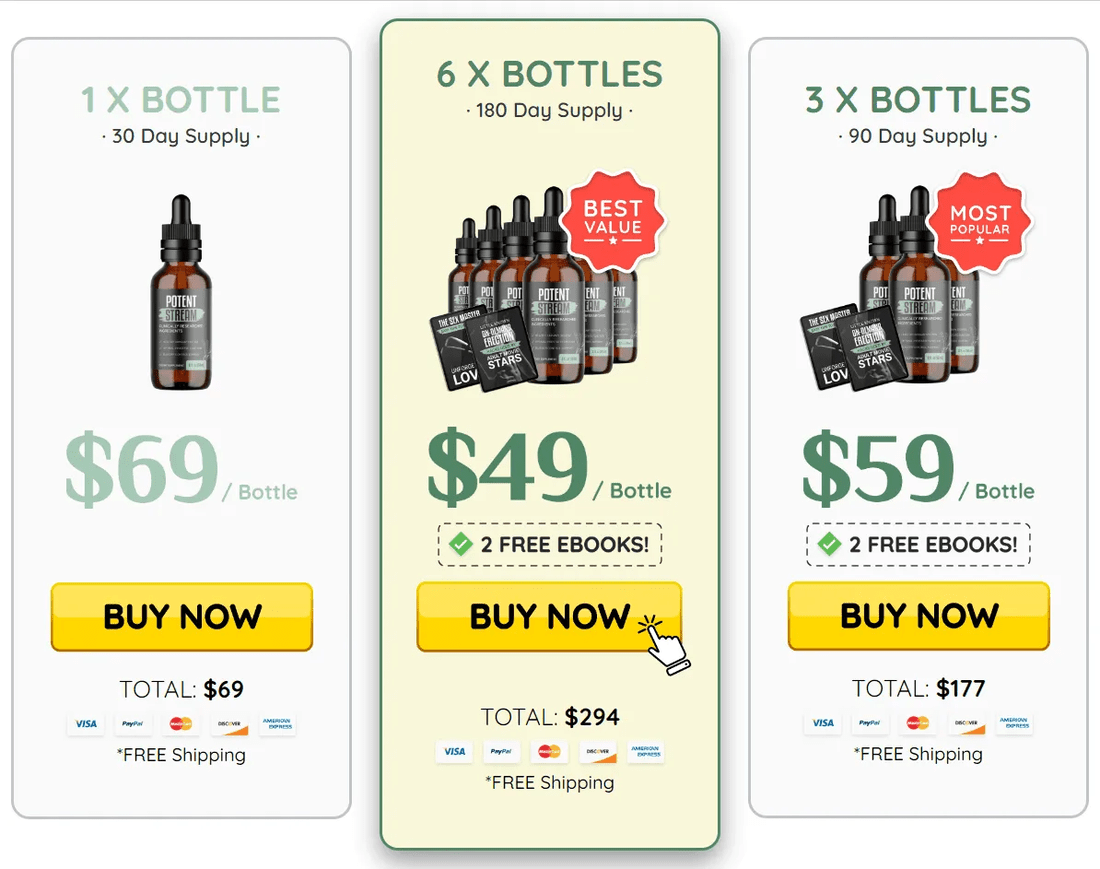 PotentStream pricing